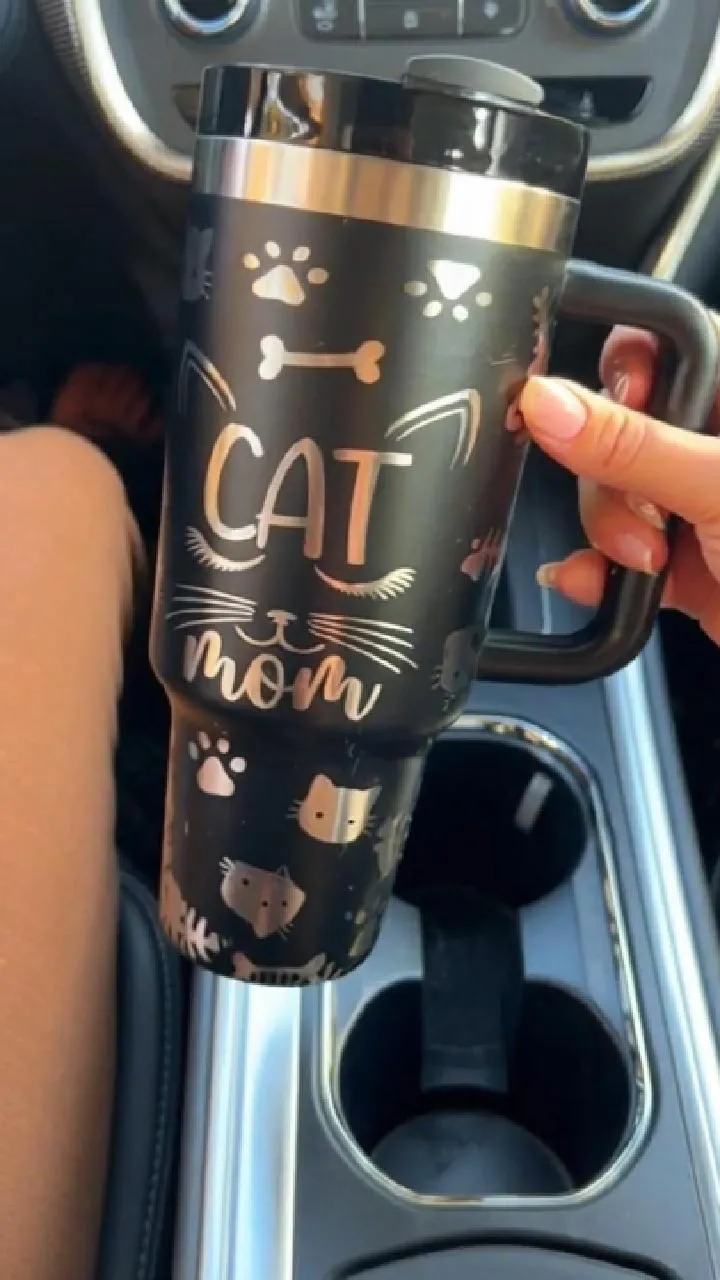 AI-remade tumbler video ad result