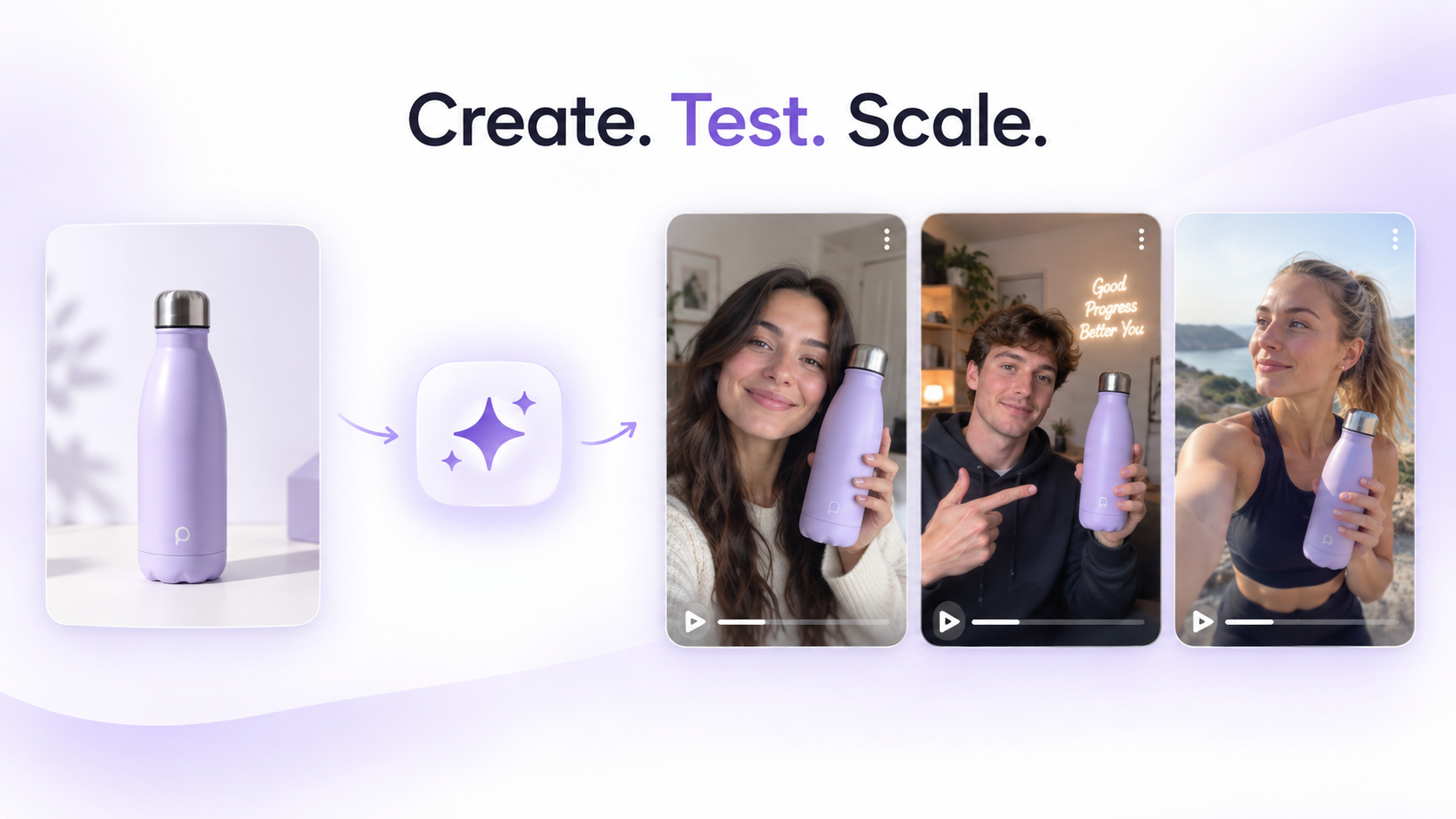AI UGC video generator for ecommerce